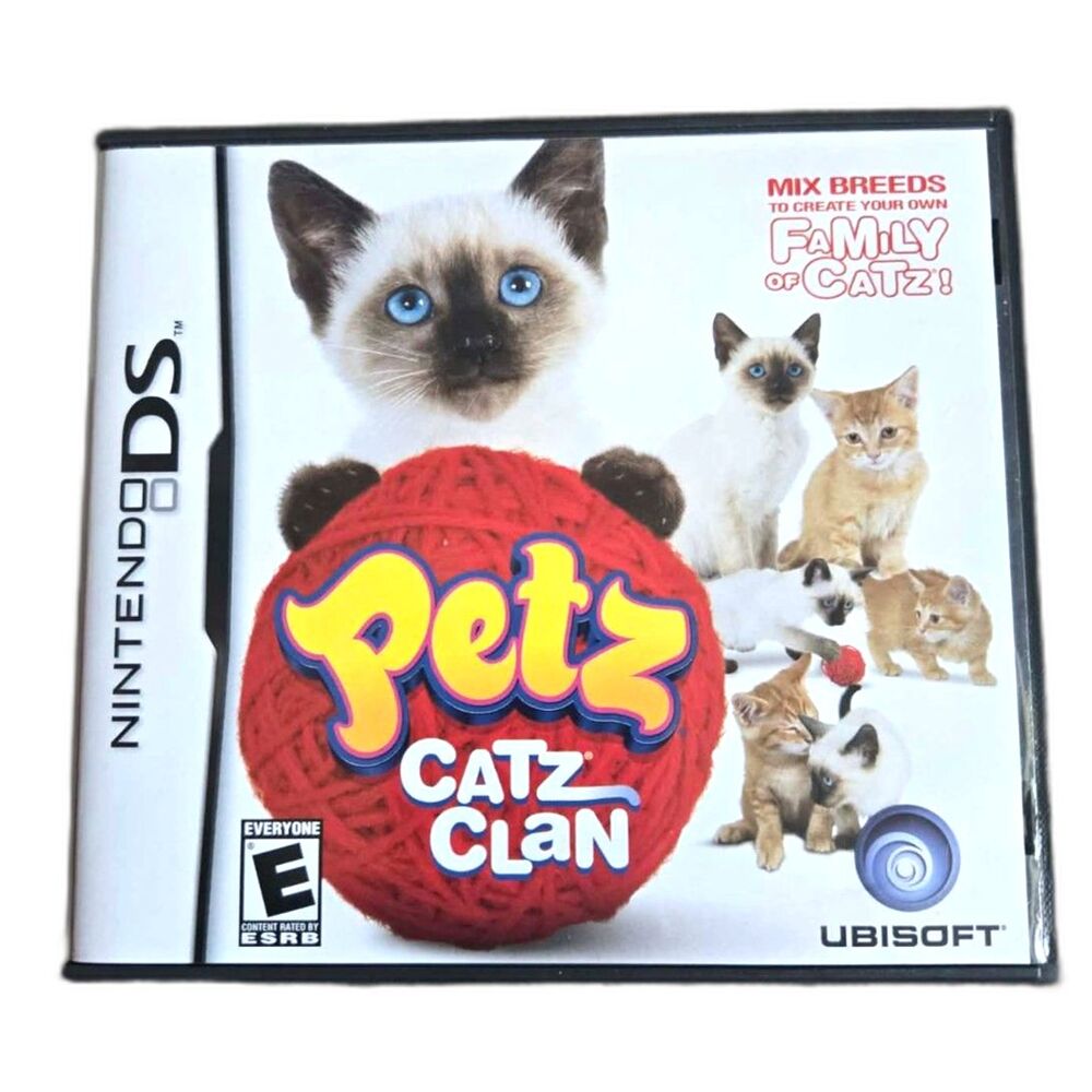 Petz Catz Clan Nintendo DS 3DS (CIB w/Manual) Tested
